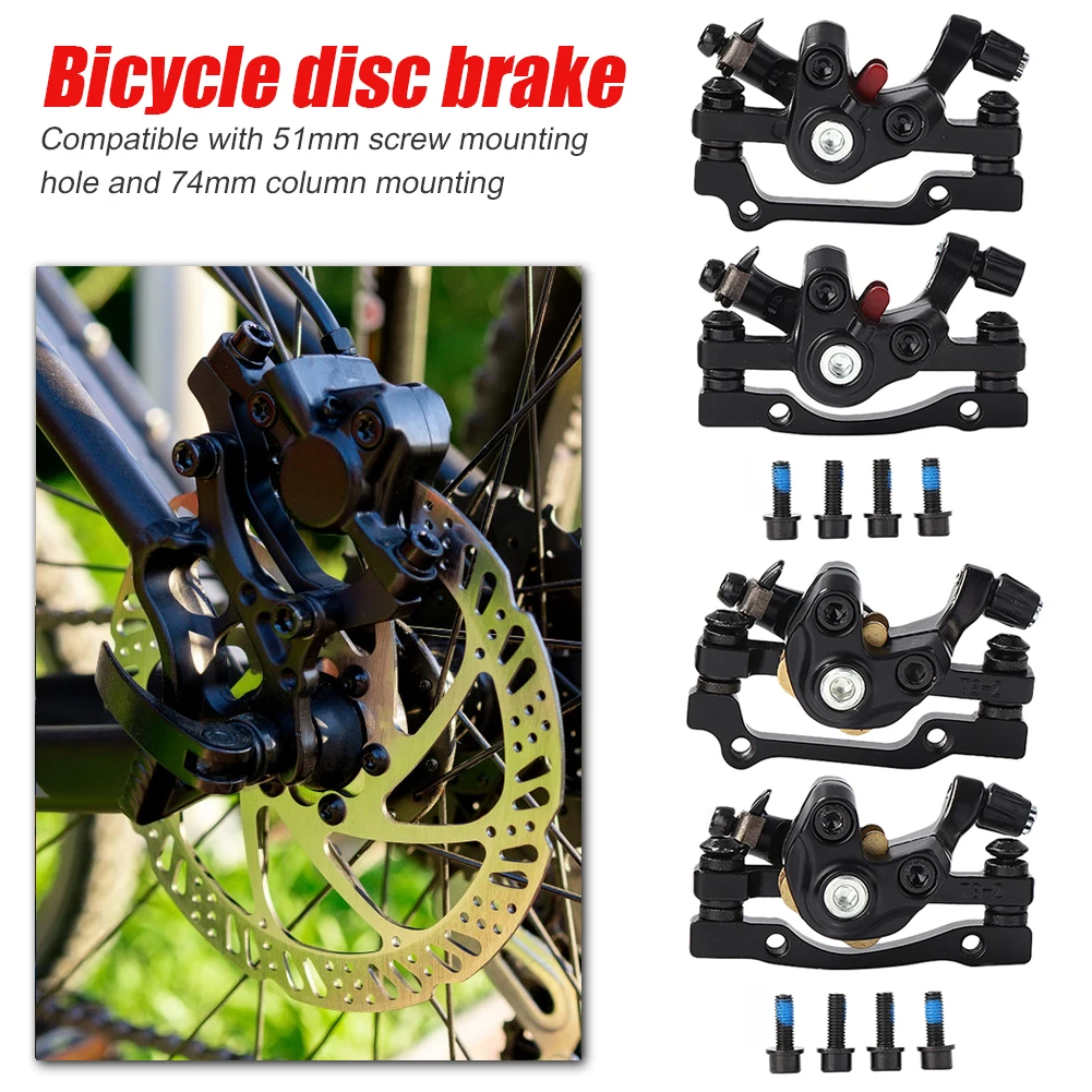 

MTB Bike Mechanical Disc Brake Cycling Elements Rotor Portable Waterproof for Mountain Road Bicycle Cycling Set