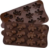 chocolate mold 2 pcs emoticon shaped candy making molds cute silicone baking mould ice cube tray mini pudding gummy maker