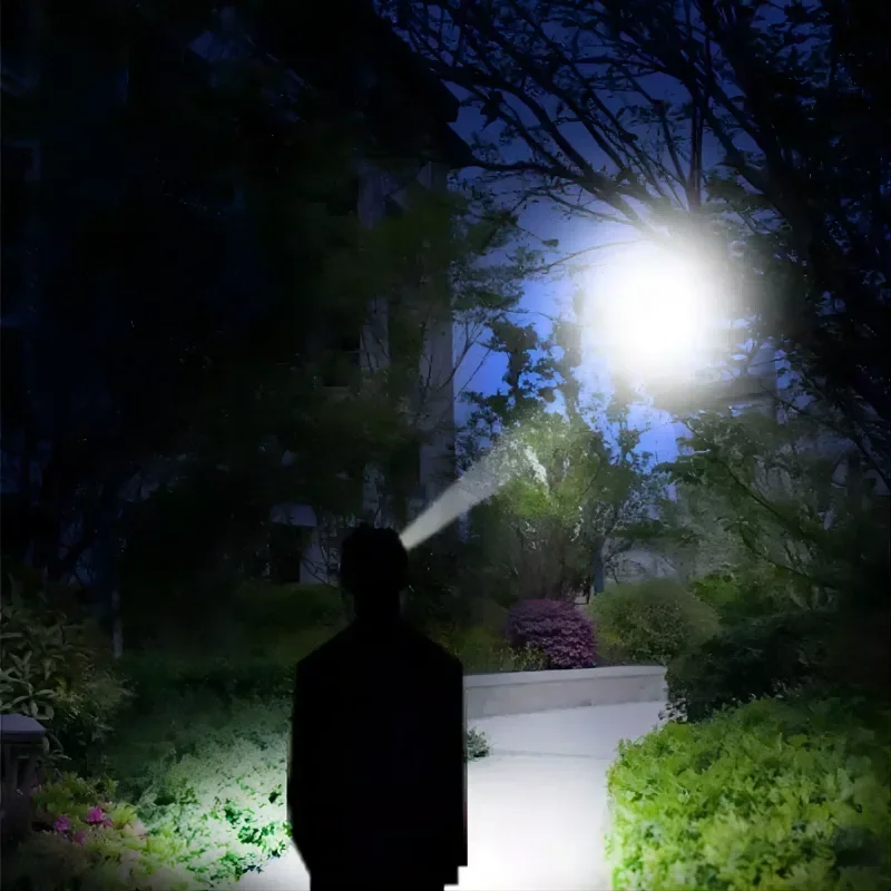 Перезаряжаемый налобный фонарь COB