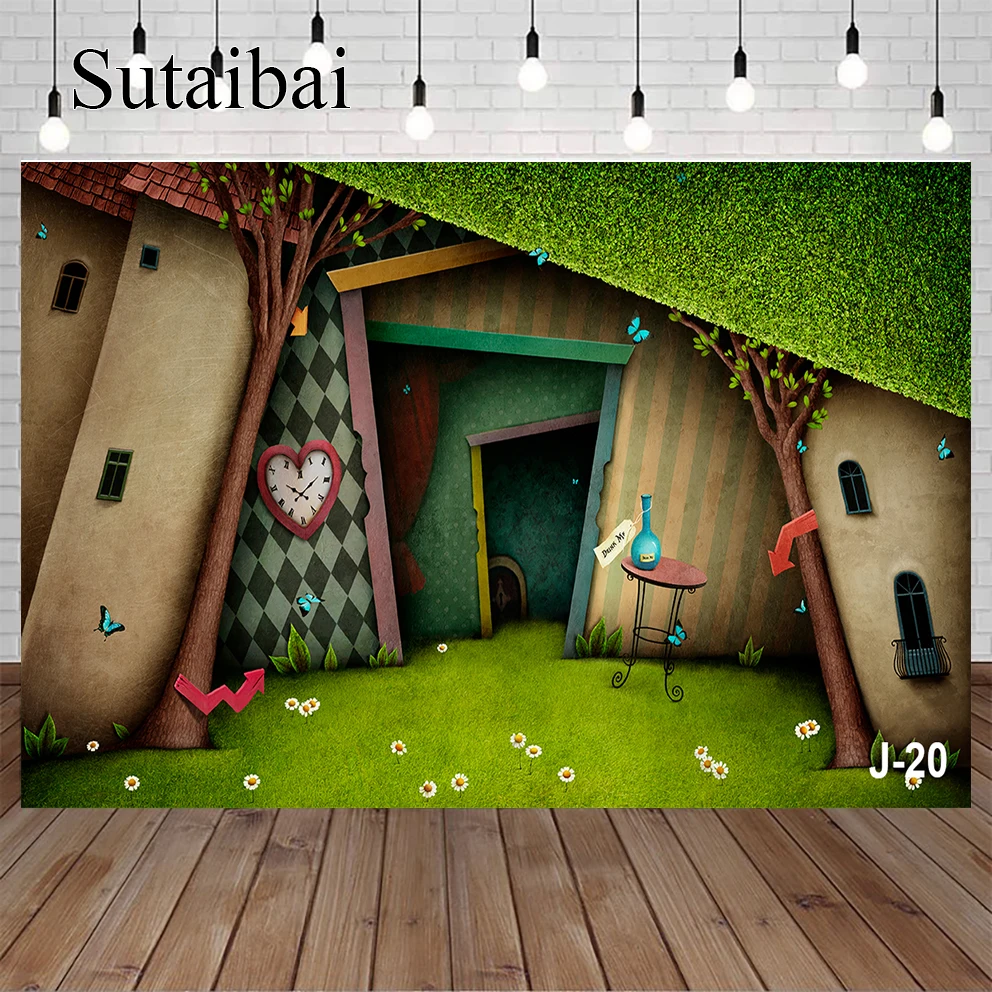 

Fantasy Fairy Tale World Photography Backdrop Wonderland Background for Baby Portrait Photographic Party Decoration Photoshoot