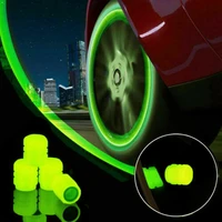universal luminous tire valve cap car wheel hub glowing dust proof decorative tyre rim stem covers for car truck motorcycle bike
