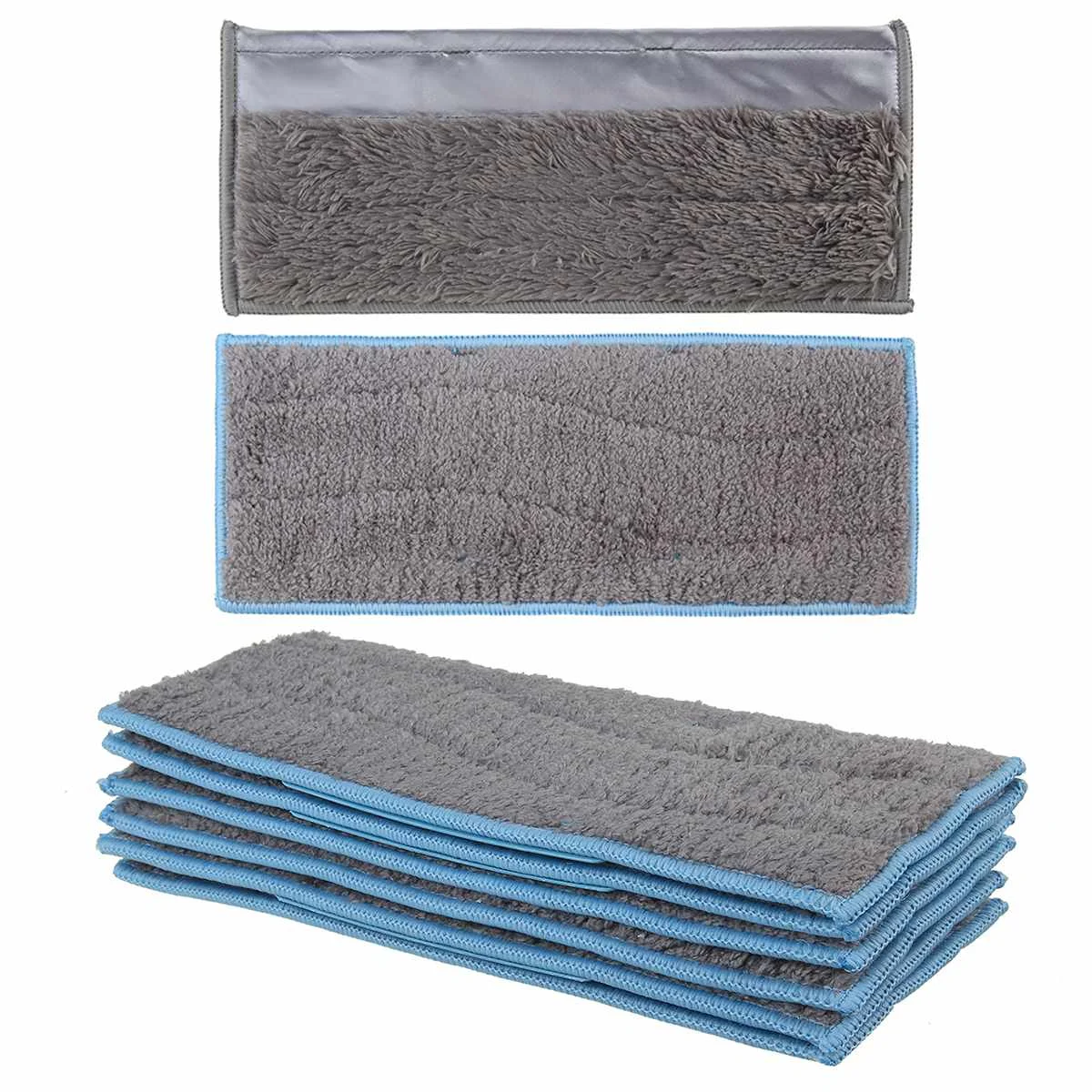 

6 Pack Washable Wet Mopping Pads Replacement Compatible for IRobot Braava Jet M6 Cleaning Mop Cloth Accessories