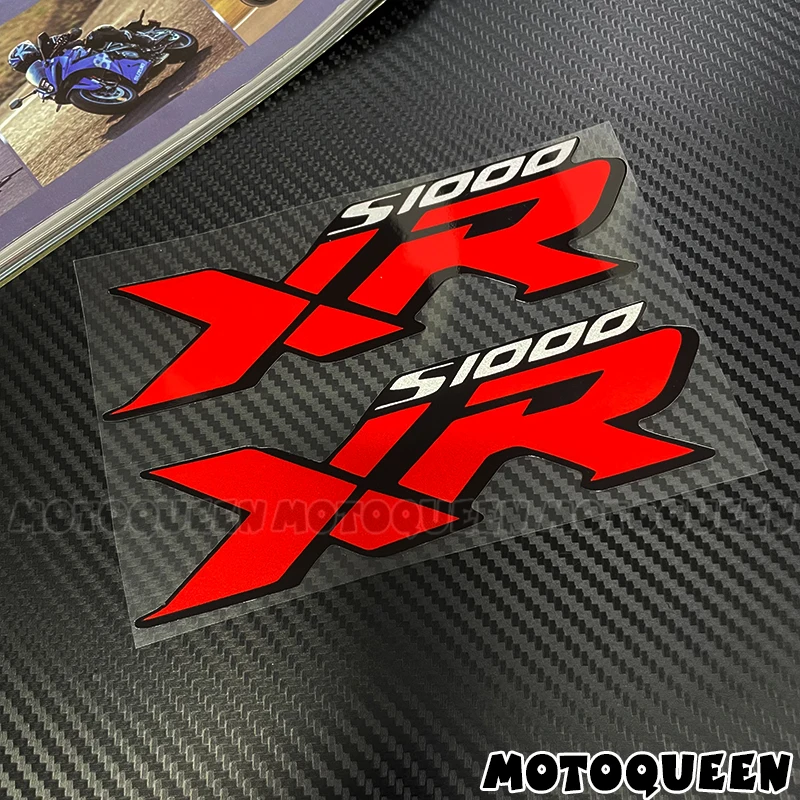 Фото Для BMW S1000XR S1000 XR 2X обтекатель мотоцикла, накладка на бак, боковая эмблема, украшение логотипа, светоотражающие водонепроницаемые наклейки, наклейки №2