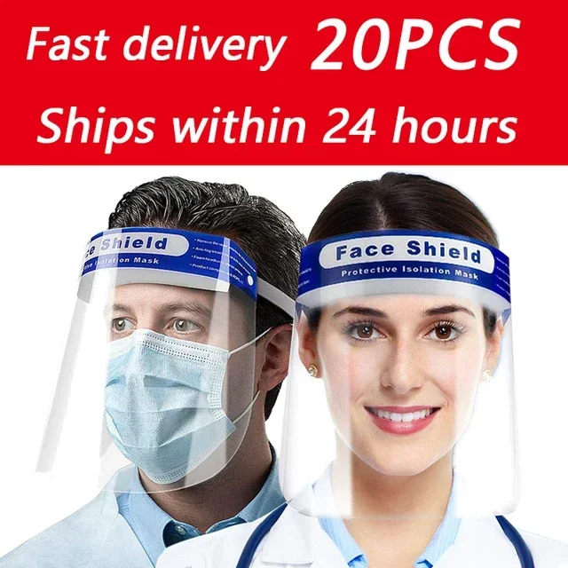 

Прозрачная защитная маска для лица