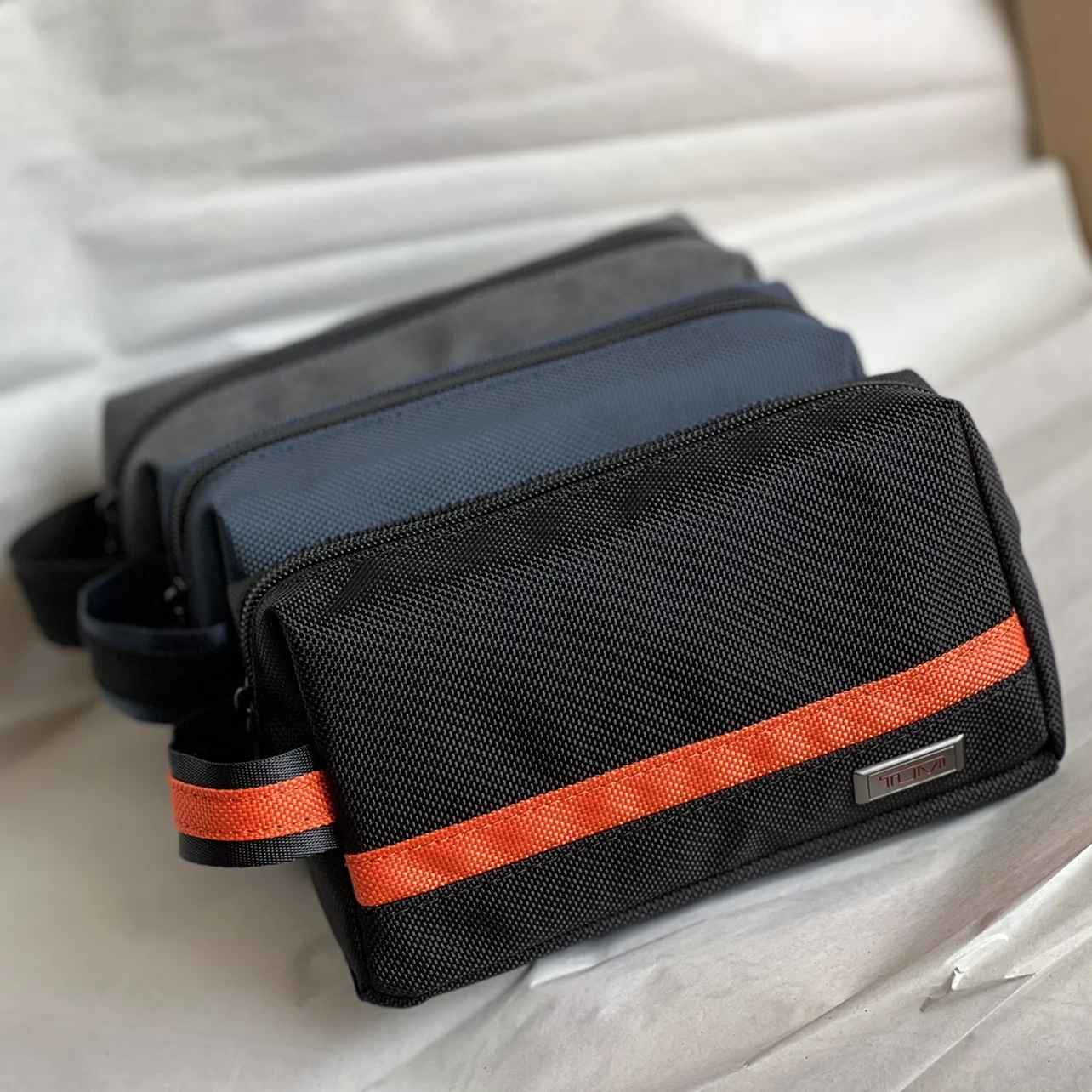 Tumi Travel Mens Toiletry Bag Women Cosmetic Necessaire Case Waterproof Ladies Makeup Bag Beauty Wash Pouch Handbag