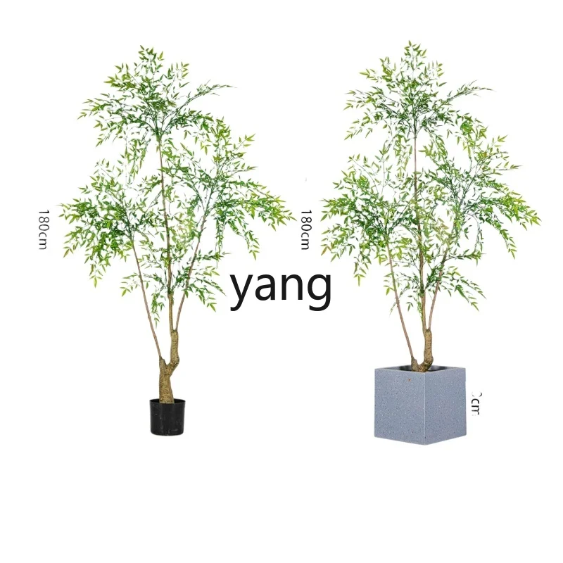 LXL высококачественные искусственные зеленые растения и цветы комнатное растение