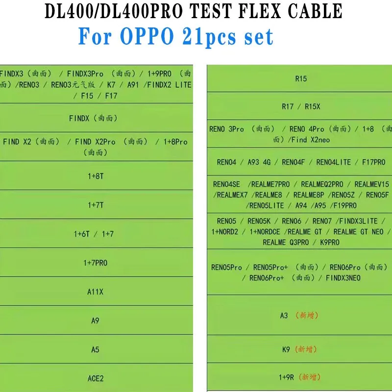 Тестер ЖК-экрана Dl400pro с гибким кабелем для Iphone Samsung Iwatch Huawei Xiaomi Oppo Vivo 13 12 Mini Max 11 Pro Xs
