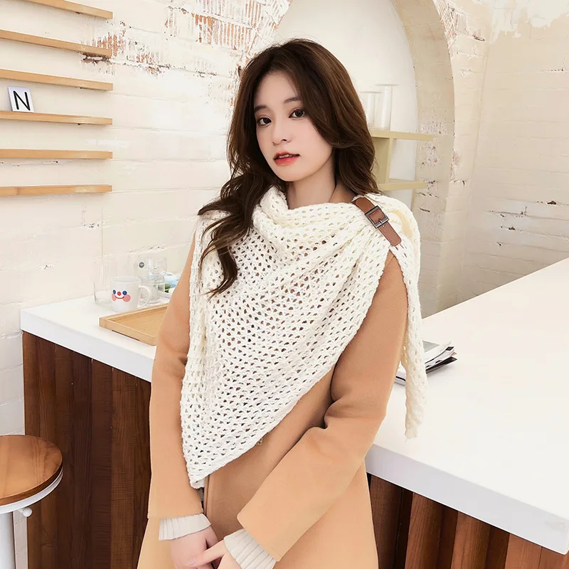 

Winter Scarf Women Cashmere Warm Pashmina Solid Female Scarves Wraps Thick Soft Bufanda Big Tassels Shawl Long Stole