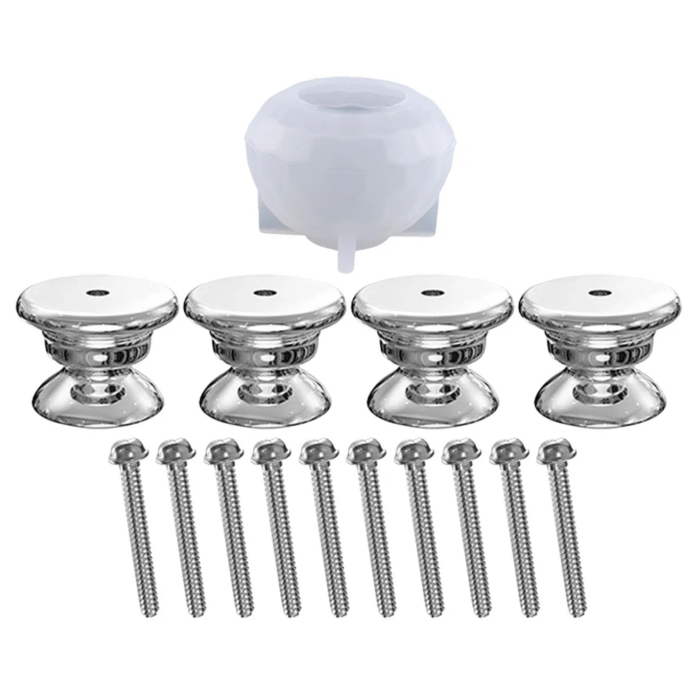 

1 Set Silicone Cabinet Handle Mold Household Knob Mold for Drawer DIY Supply