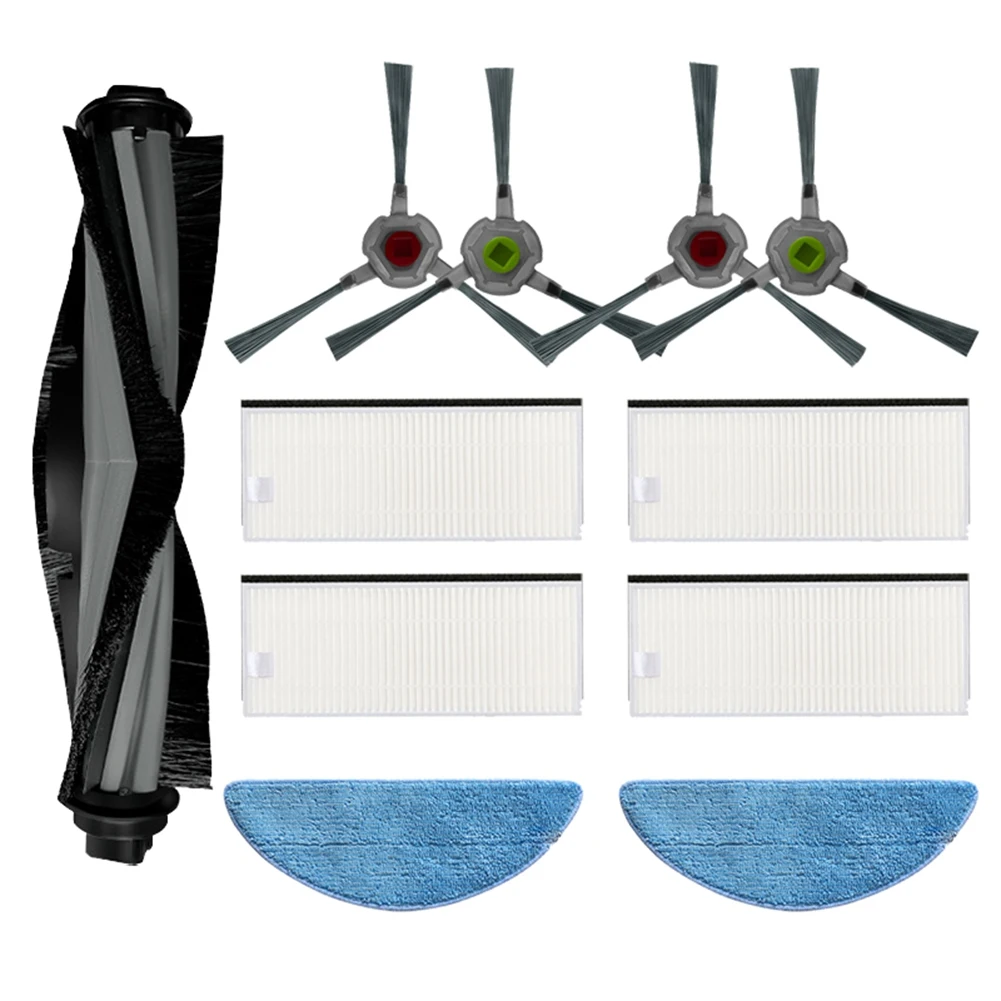 

Main Brush, Side Brush, Filter Screen And Mop Cloth Replacement Accessories For Yeedi K650 Robot Vacuum Cleaner