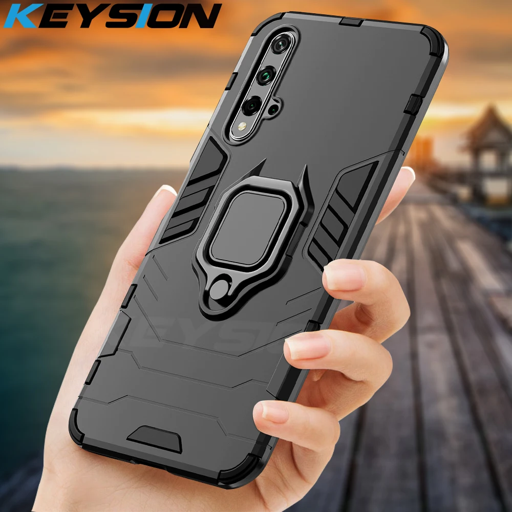 

Ударопрочный армированный чехол KEYSION для Huawei Mate 30 20 Pro P30 P20 lite P Smart Y5 Y6 Y7 Y9 2019, чехол для телефона Honor