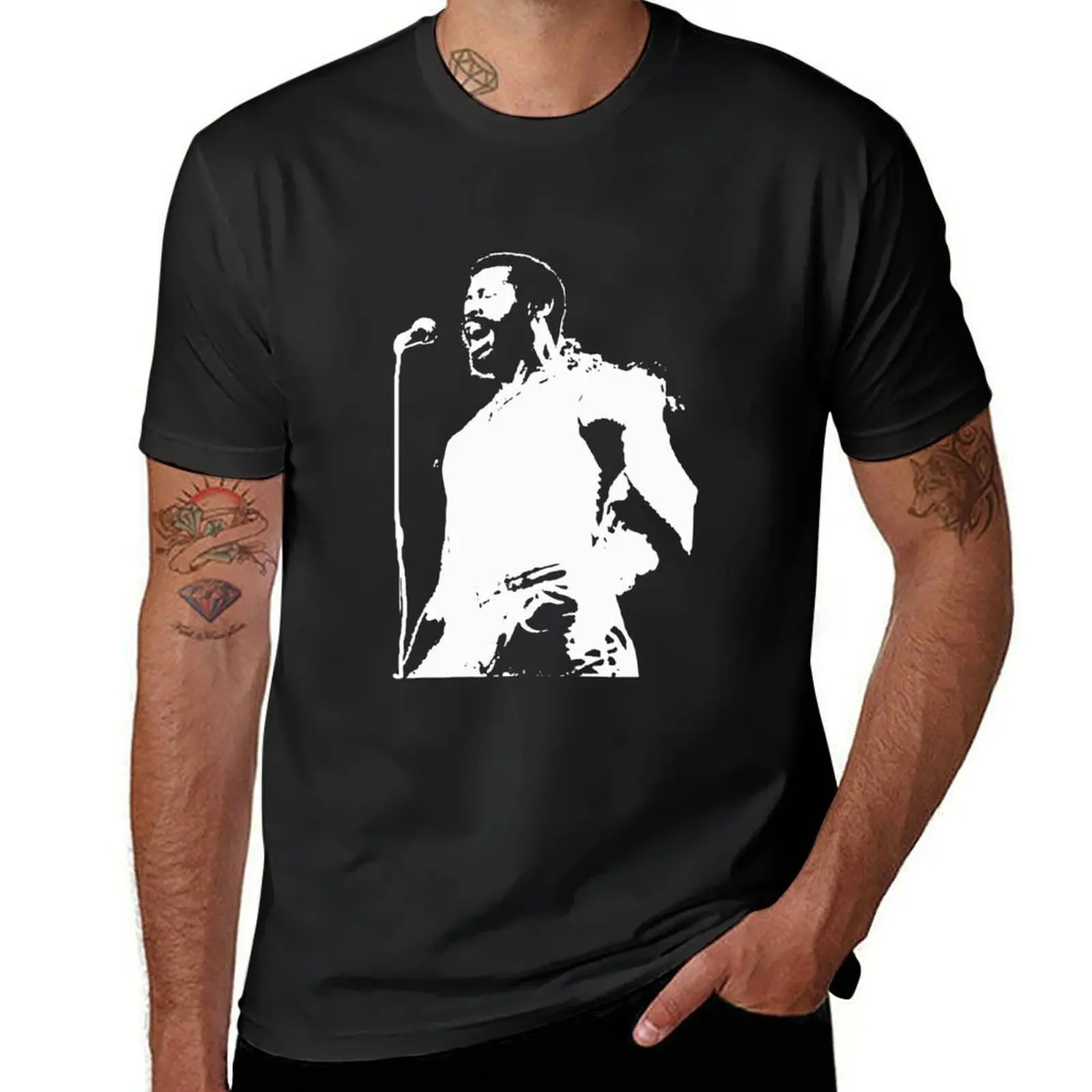 Футболка мужская с изображением певицы Тедди милая одежда заготовками аниме в