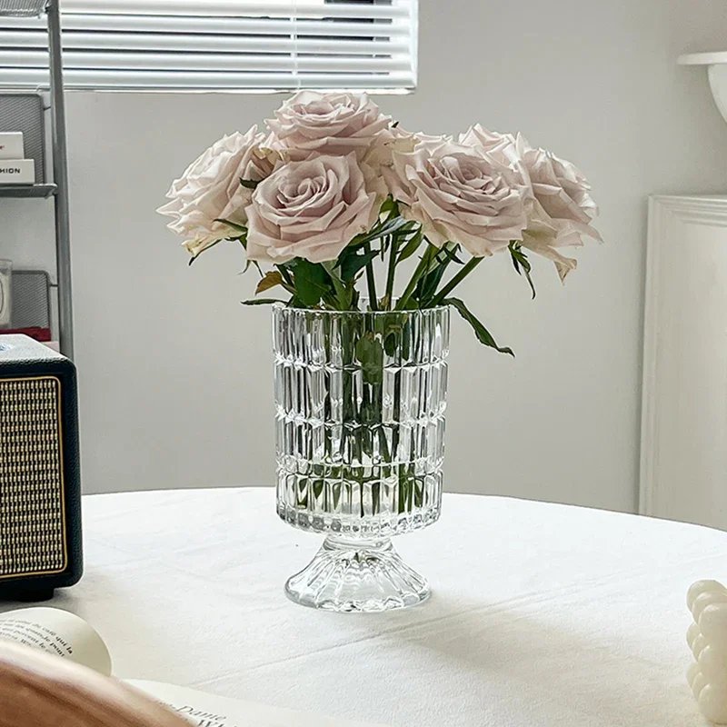 Кухонная Современная ваза роскошная Вертикальная для цветов в скандинавском