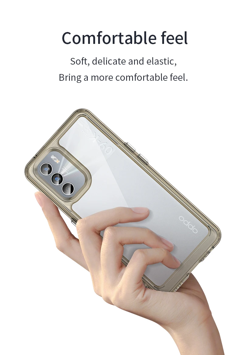 For Realme GT Neo Case For Realme GT Neo Cover Coque Funda Hard Translucent Soft Frame Shockproof Clear Case For Realme GT Neo