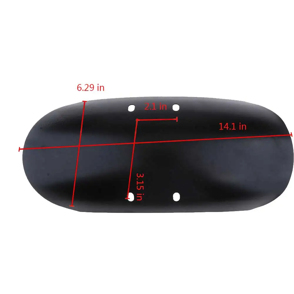 

Motorcycle Short Front Mudguard Direct Replacement 48 XL1200X 10-17,