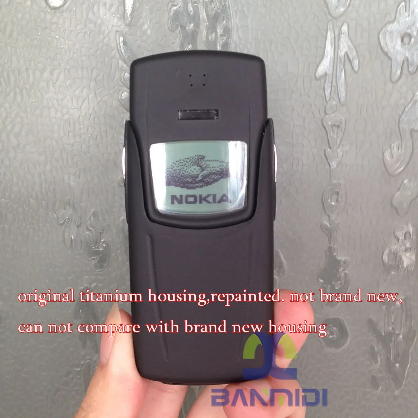 Оригинальный титановый мобильный телефон 8910 разблокированный GSM 900/1800. Не