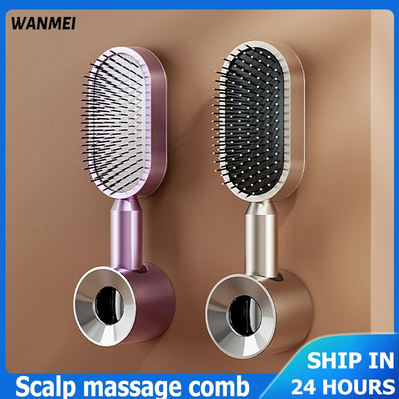 

3D Hair Brush Air Cushion Comb for Women Scalp Massager Anti-static Massage Comb Hairbrush Dry Wet Airbag Diagonal Hair Brush