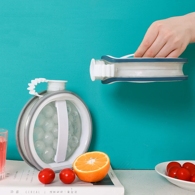 

Ice Hockey Maker Kettle Kitchen Bar Accessories Gadgets Creative Ice Cube Mold 2 In 1 Multipurpose Container Pot