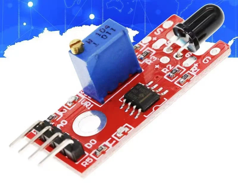 Инфракрасный датчик пламени KY-026 для Arduino DIY