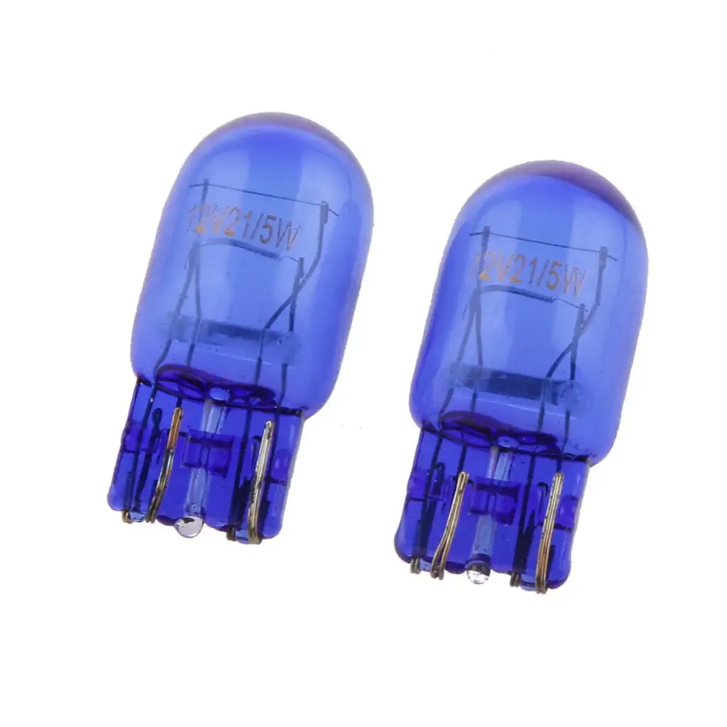 2 лампы DRL 580 7443 W21/5 Вт T20 СУПЕР БЕЛЫЙ Ксенон для