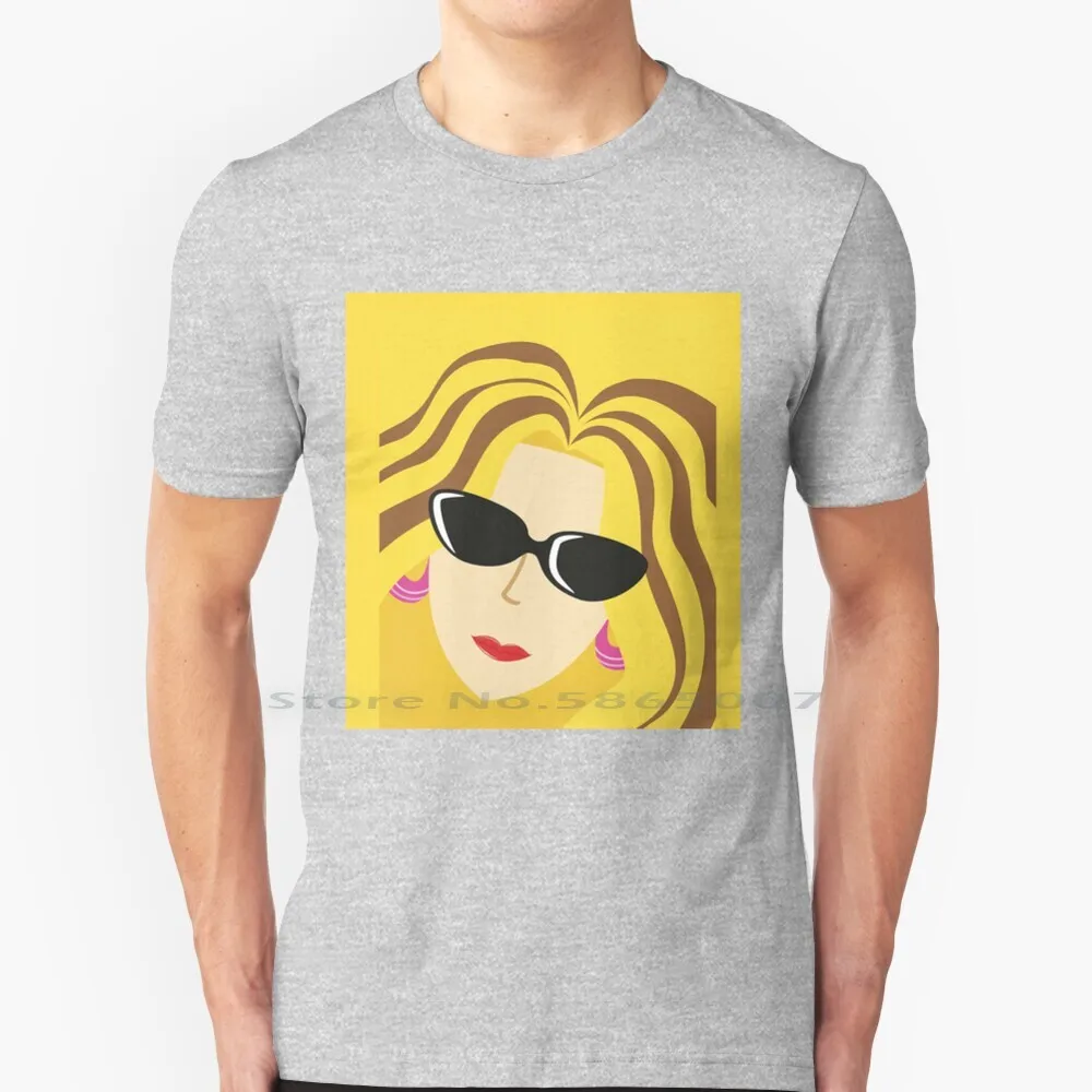 

Футболка для девушек 00, 100% хлопок, солнцезащитные очки, летнее отношение для девушек, серьезные женские чехлы-пельмени, часы-книжки большого...