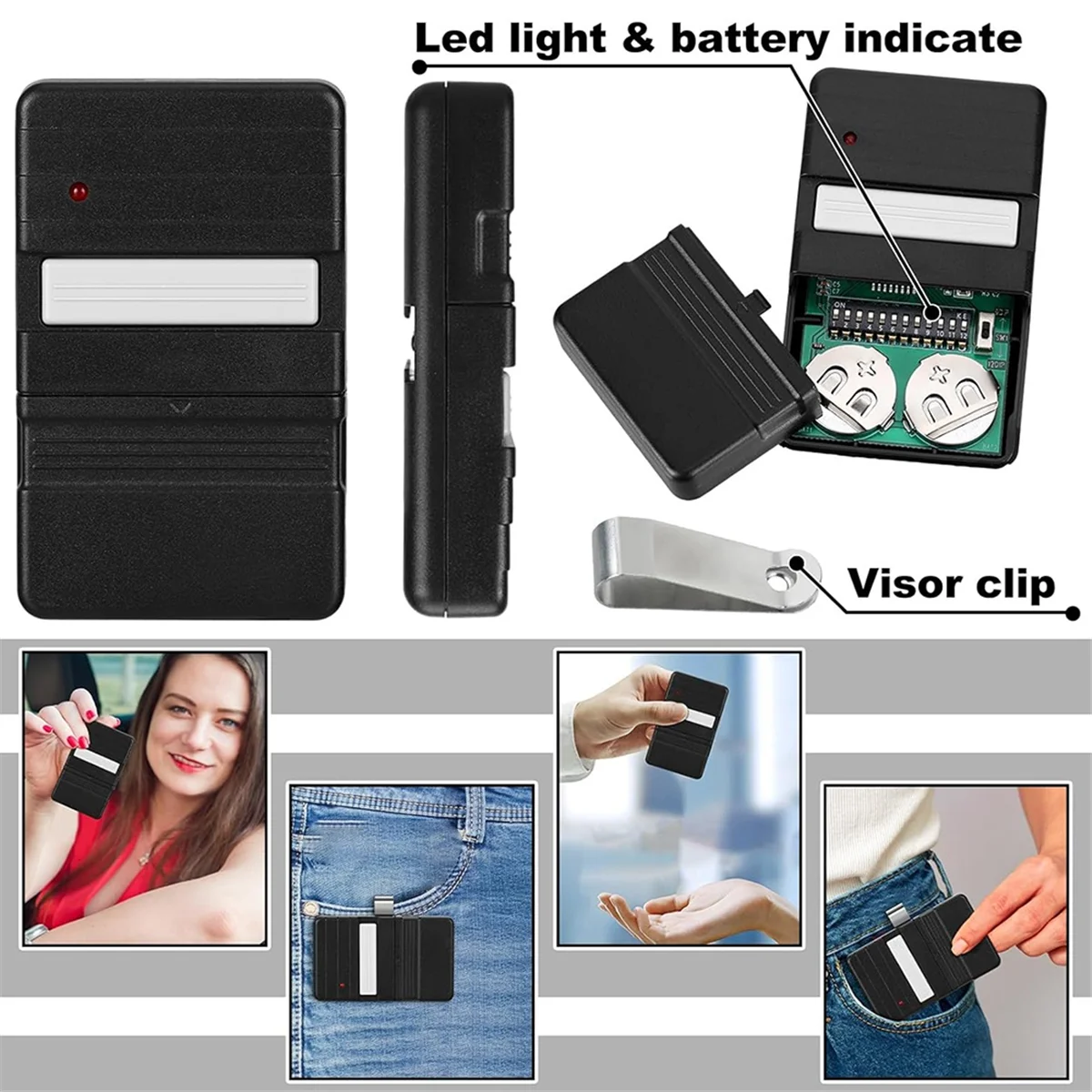 3 шт. 9 или 12 DIP-переключателей пульт дистанционного управления для гаража GT90-1 G220