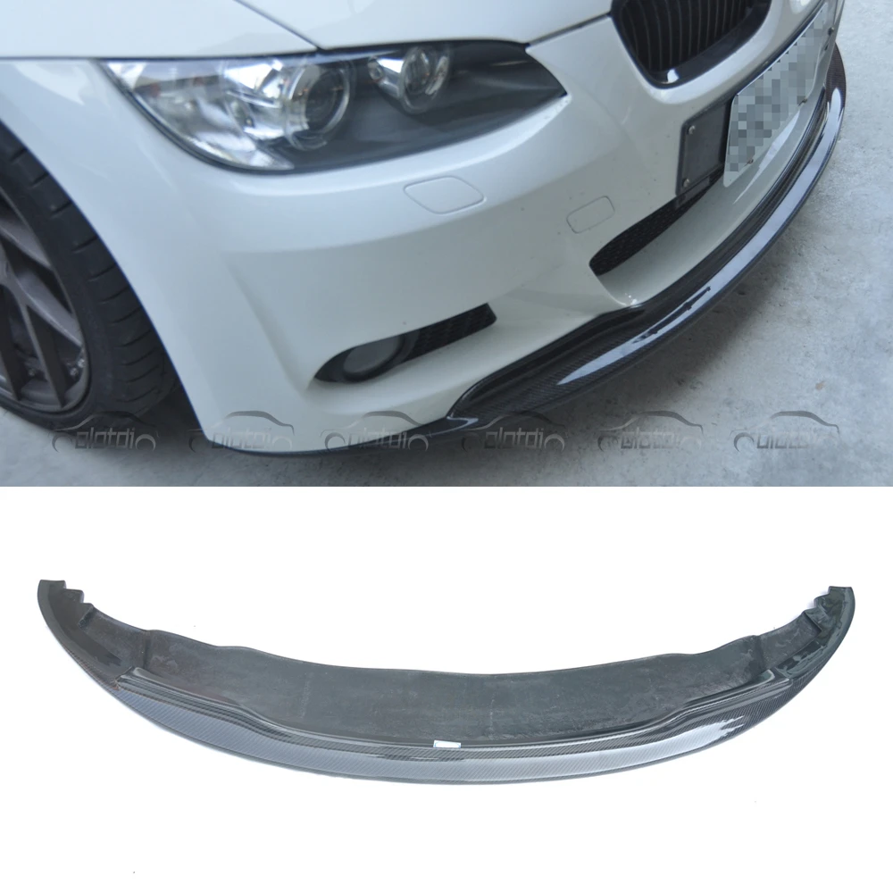 

A Style Carbon Fiber Chin Spoiler Splitter Front Bumper Lip for 3 Series E92 E93 M Tech 2007-2009