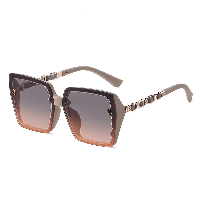 2024 новые модные квадратные солнцезащитные очки женские брендовые дизайнерские