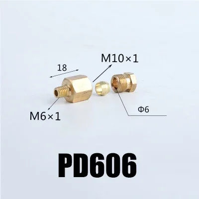 

M4 M5 M6 M8 1/8 "1/4" BSP Мужской 4 6 8 мм Латунный компрессионный наконечник Трубный фитинг Адаптер для системы смазки масла