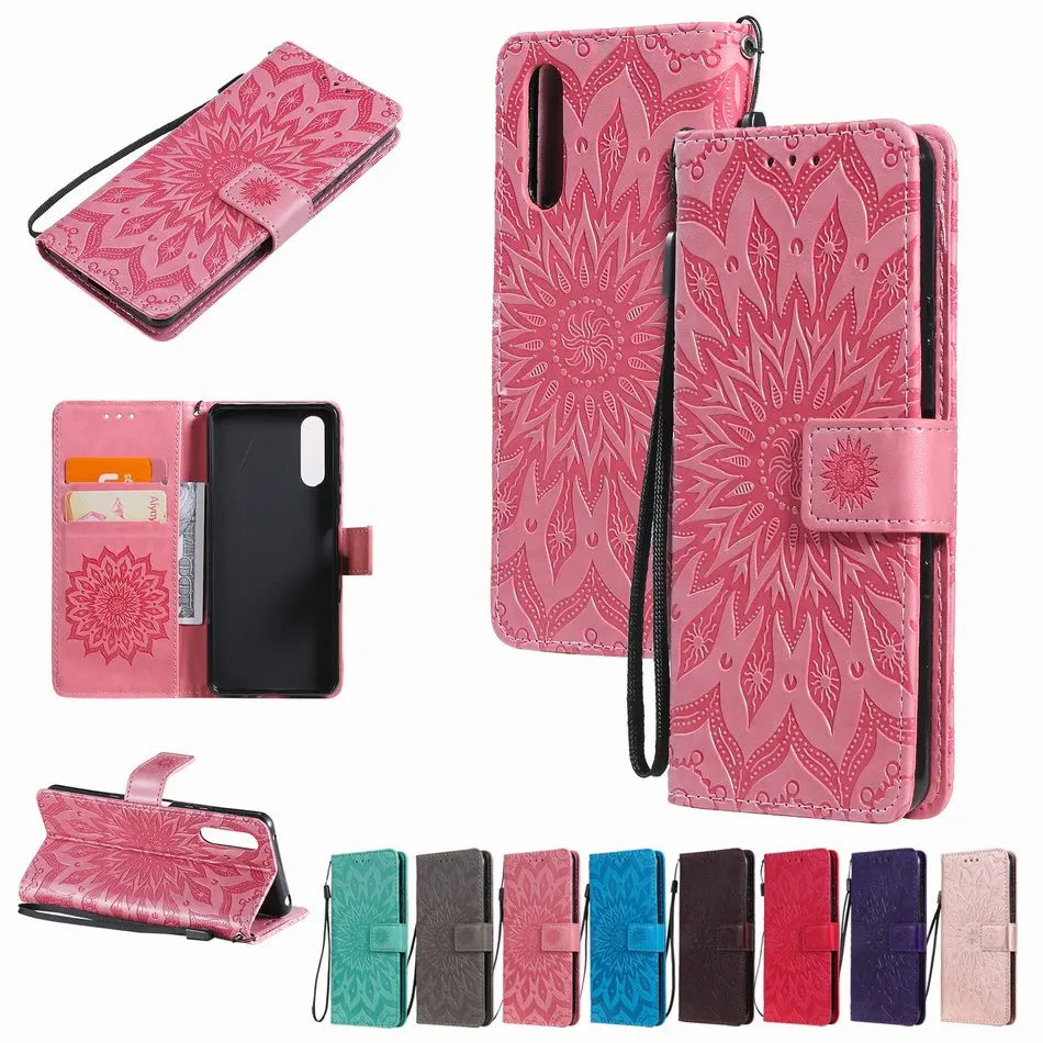 

Cute Mandala Embossing Phone Case For iPhone 13 12 Mini 11 Pro XR X XS Max 6 6S 7 8 Plus 5 5S SE 2020 Girls Wallet Holster D06F