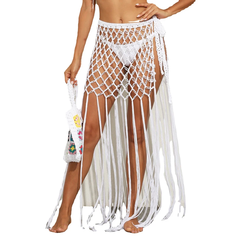 Женское летнее платье 2022 накидка купальник с комплектом женская пляжная юбка