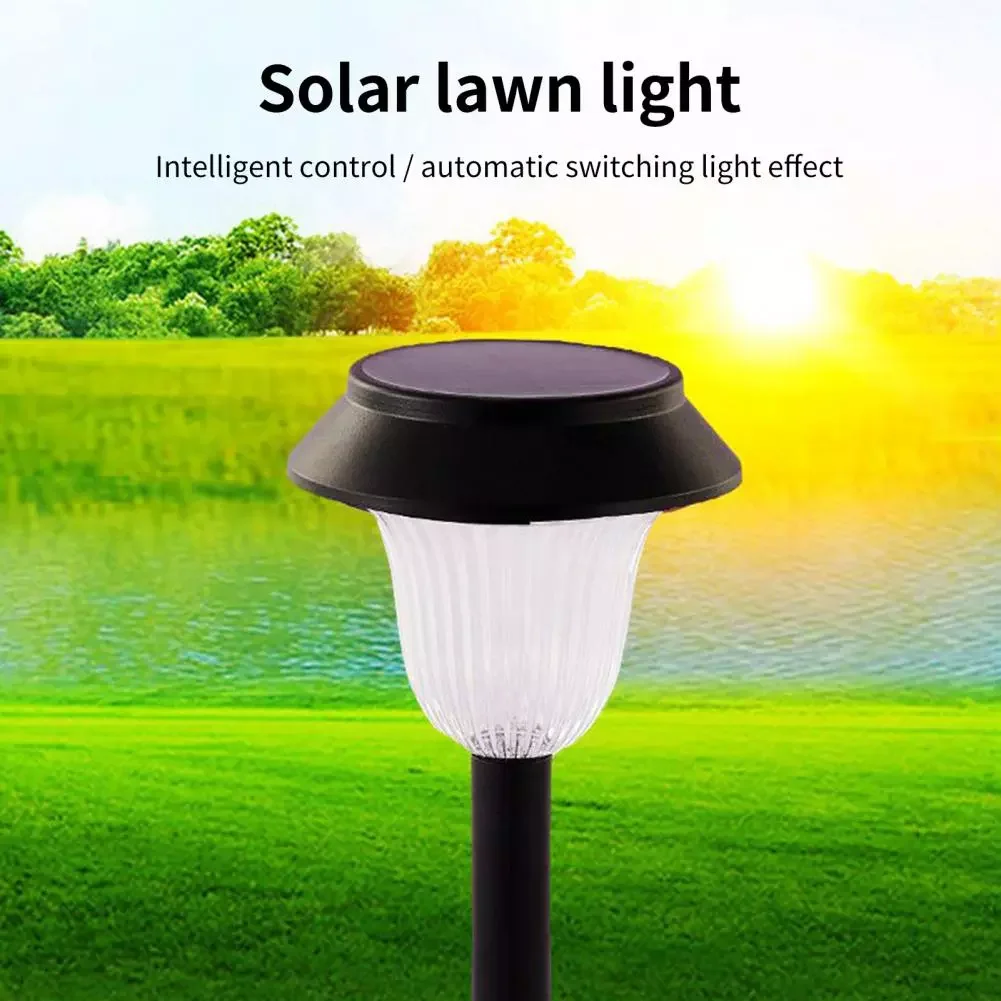 

2Pcs Lawn Lamps Outdoor Light IP65 Waterproof Solar Powered LED Intelligent Control Garden Lamp Outdoor Lighting