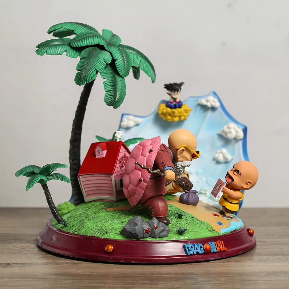 

Dragon Ball Z Master Roshi Child Son Goku Krillin Figure PVC Collection Model Toys Brinquedos