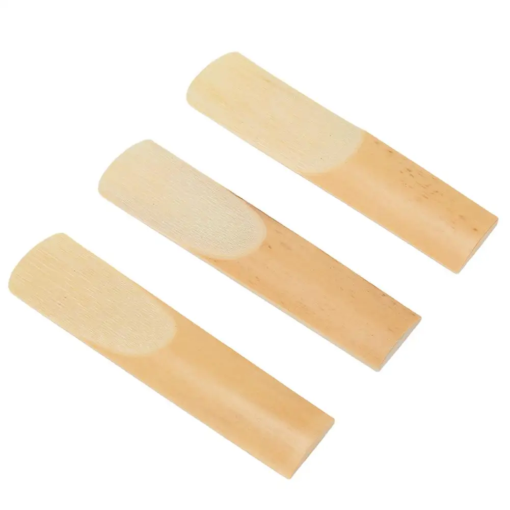 

10 Pcs Eb Alto Sax Reeds Strength 2 2.5 3 Saxophone Reed Instrument Accessories Replaceable Woodwind Instruments Parts
