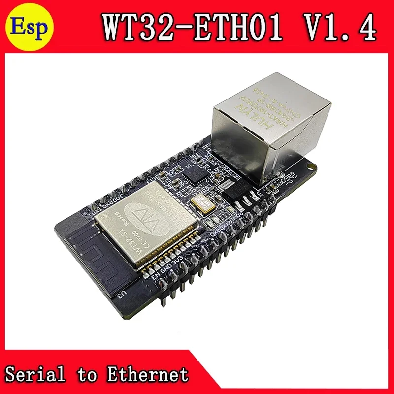 Товар WT32-ETH01 V1.4 Встроенный последовательный порт сетевой модуль Bluetooth + wifi combo gateway