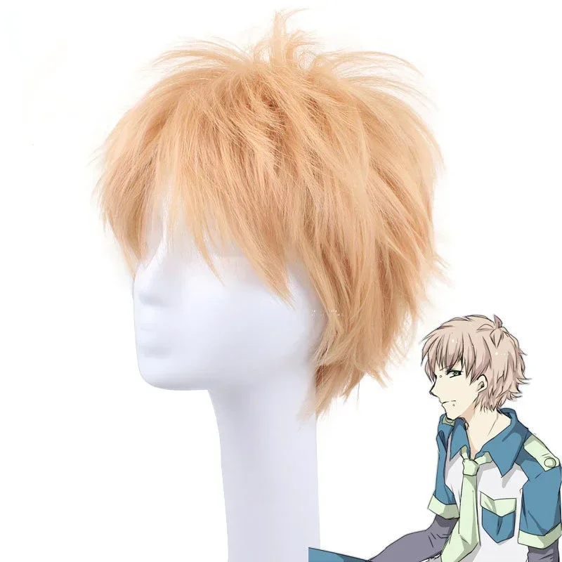 Coslan DRAMAtical Murde Game Wig Noiz Reverse Warping Косплей Короткие волосы Термостойкие