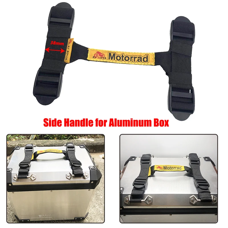 

Универсальные боковые ручки для всех мотоциклов, алюминиевая коробка для BMW R1200GS R1250GS F900XR R900R G310GS F750GS F850GS F800 для HONDA