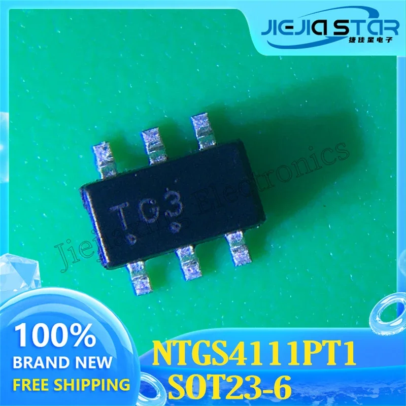 NTGS4111PT1G NTGS4111 часть Mark TG * SOT23-6 P-канал 30 В 2 6 А MOS полевая трубка Совершенно новая