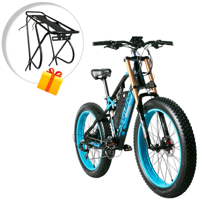Cyrusher Electric Bicycle 750W Bafang electric motor for Adult  with 48v17ah Lithium Battery, Mountain Electr ebike frame XF900
