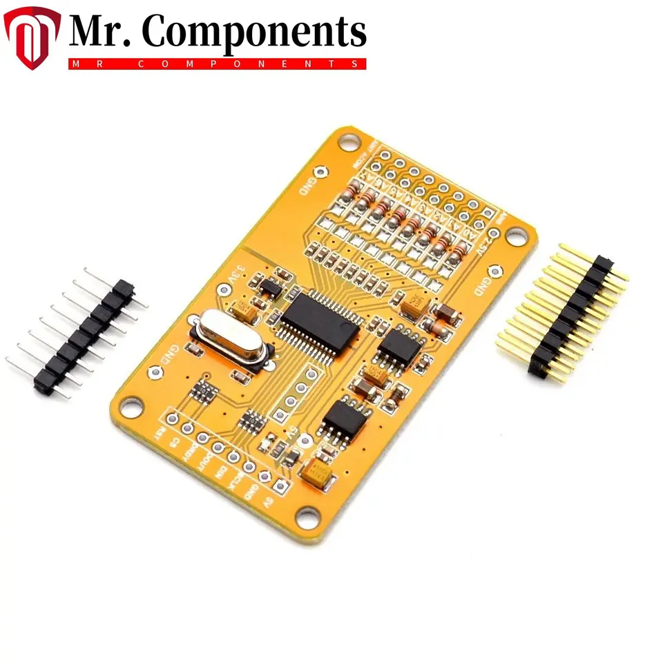 1 шт. обновленный ADS1256 24 ADC8 road AD-модуль сбора данных прецизионного АЦП в наличии