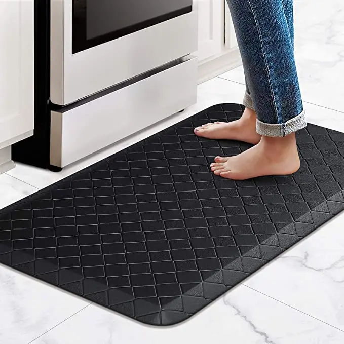 

Kitchen Floor Mat Cushioned Anti-Fatigue Kitchen Rug Thick Waterproof Non-Slip Kitchen Mats for Kitchen Floor Office Sink