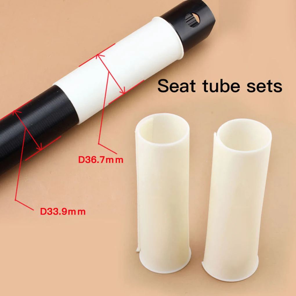 

Bicycle Seatpost Protective Cover 33.9mm Foldable Bicycle Seat Tube Reducing Sleeve Adapter Cycling Equipment Accessories