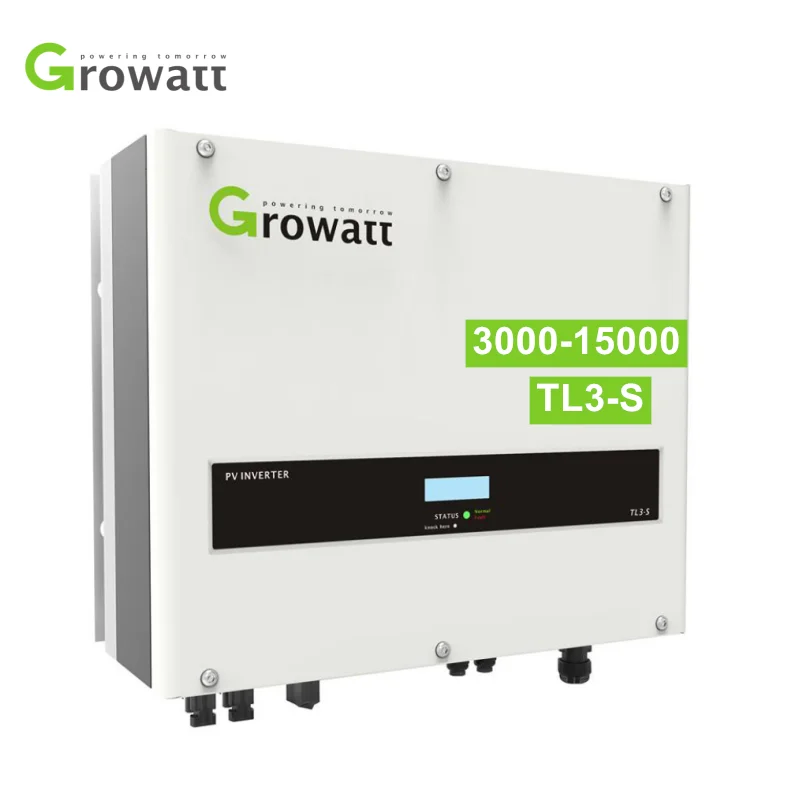 Инвертирующий усилитель мощности для солнечной сети Growatt 7000 Вт 8000 9000 кВт 3-фазный