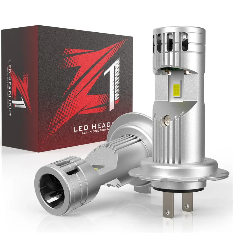 

2Pcs H7 Led Headlight Mini H11 H4 Car Led HB3 HB4 9005 9006 Led Bulb Fog Lights 60w 16000Lm Auto Lamp With Fan Cooling 6000k 12v