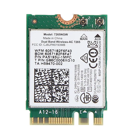 Беспроводной адаптер TelDaykemei AC7265 Bluetooth 4.2