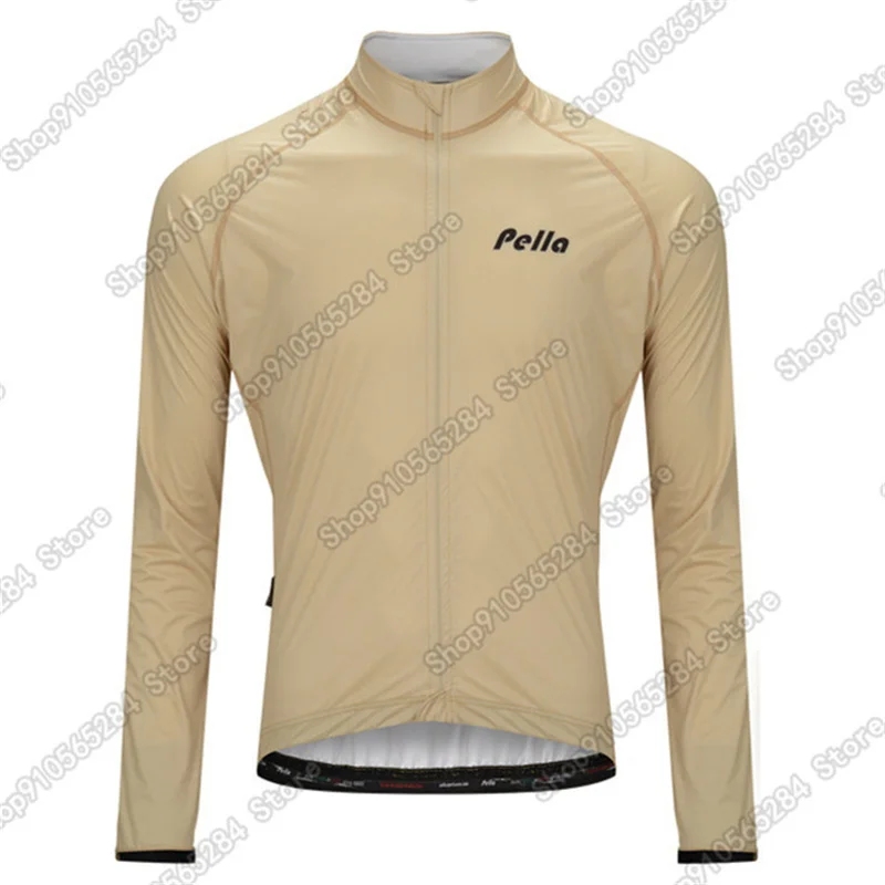 

2023 Men's windproof and waterproof lightweight bicycle long sleeved jacket shirt Mtb Wear bicycle uniform bicycle jersey clothi