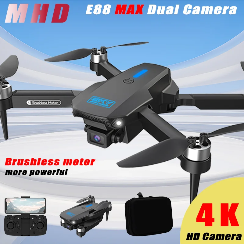 Квадрокоптер с дистанционным управлением MHD E88Max