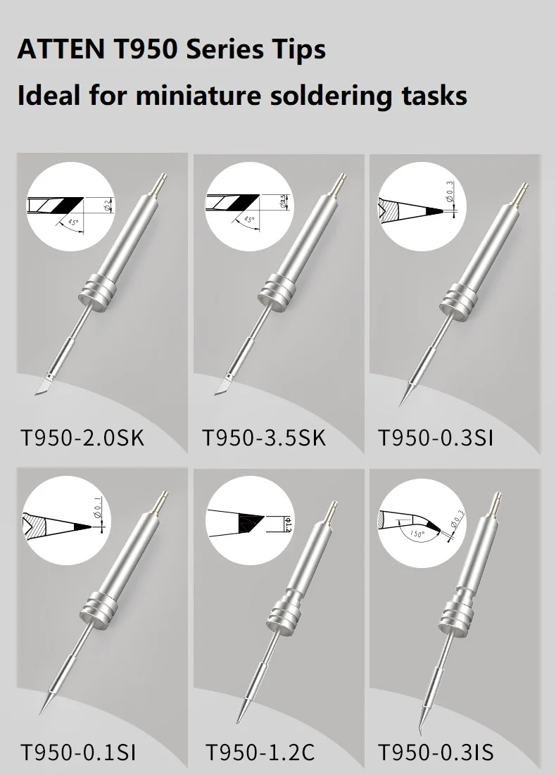 Наконечник паяльника ATTEN ST-1509 9150 Y950