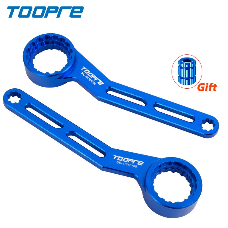 

TOOPRE MTB Road Bicycle 6 in 1 Bottom Bracket Wrench BB Aluminum alloy Removal And Installation Tool for OD 39 41 44 46 49mm BB