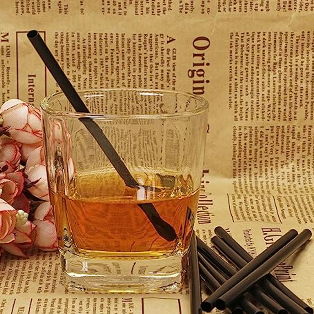Фото 50-1000 шт. разноцветные и черные соломинки для питья Cola Cocktail Rietjes для свадьбы, кухни, вечеринки, Kunst Adri Beverage Straw, оптовая продажа №5